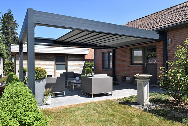 Aluminium pergola 4