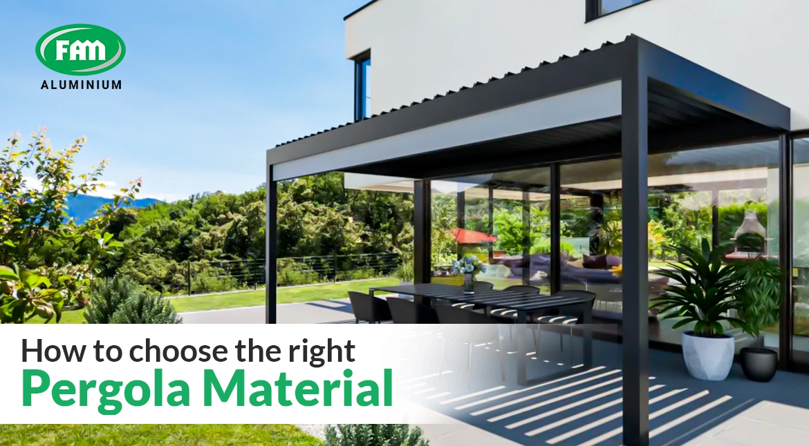 How To Choose The Right Pergola Material