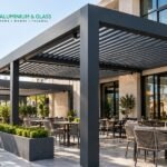 Aluminum Pergolas for Commercial Spaces
