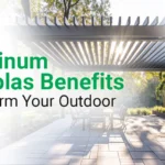 Aluminum Pergolas Benefits